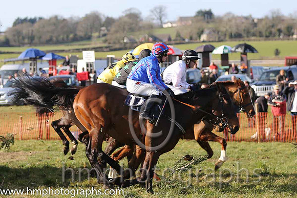 04th Ser Sandor ( 17 )  R James - Trainer: Shane Donohoe - royal blue, red seams