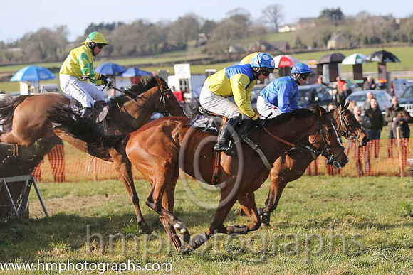 02nd Three Of A Kind ( 20 )  N McParlan - Trainer: Daniel A Fitzsimmons - yellow and royal blue qtrd