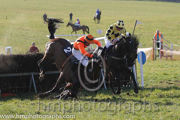 06th F The Generous Baker ( 2 )  T Donworth - Trainer: Peter Maher - orange, black chevron