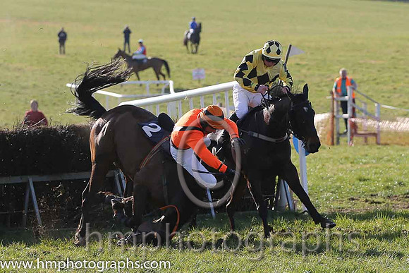 06th F The Generous Baker ( 2 )  T Donworth - Trainer: Peter Maher - orange, black chevron