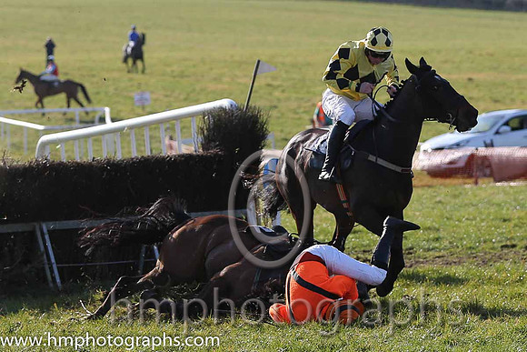 06th F The Generous Baker ( 2 )  T Donworth - Trainer: Peter Maher - orange, black chevron
