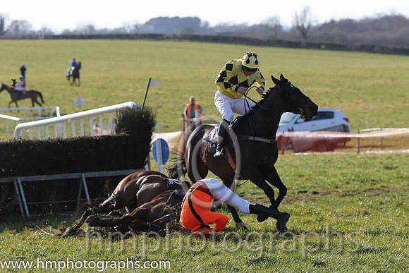 06th F The Generous Baker ( 2 )  T Donworth - Trainer: Peter Maher - orange, black chevron