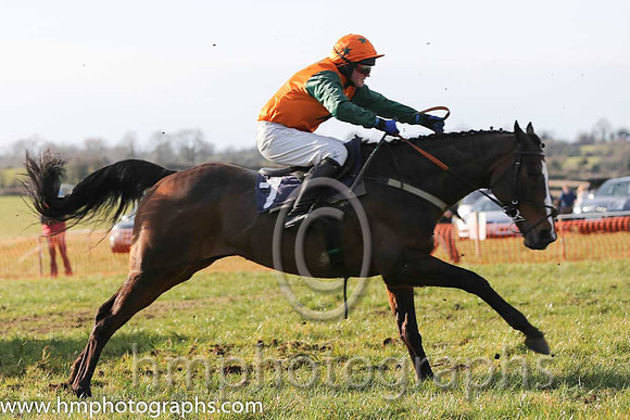 04th Mourne Paddy ( 7 )  J Cresswell - Trainer: J J Lambe - orange, dark green star