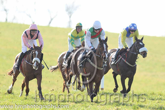 06th PU Send For Paddy ( 7 )  D G Levery - Trainer: Daniel A Fitzsimmons - yellow and royal blue qrtd01st Sole Witness ( 8 )  N McParlan - Trainer: C A McBratney - emerald green , red sash