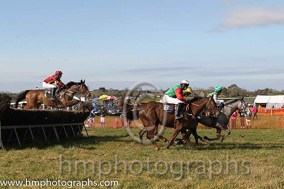 03rd Step Back ( 8 )  M J Lynch - Trainer: George Stewart - green, red sleeves