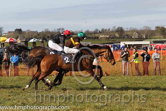 03rd Isn't She Lovely ( 2 )  N McParlan - Trainer: J G Cosgrave - brown, yellow hoop