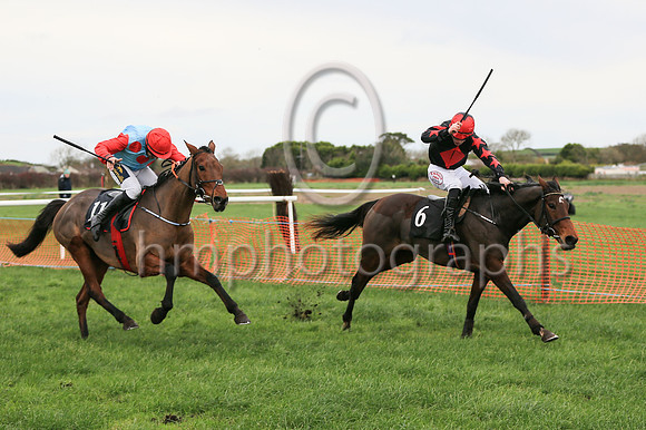 01st INTERSKY SUNSET and D McGill ( 6 , BLACK,red diamond; black sleeves,red stars; red cap,black star ) Trainer: Karen McNeilly,, Owner : Karen McNeilly - AA1V0441