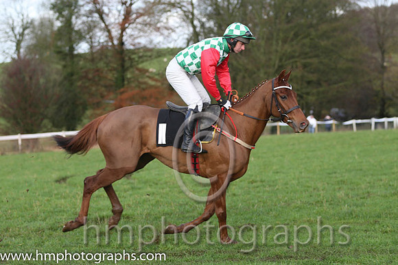 05 Jackamo and N McParlan - PU - 05th (11 ,emerald green  whte check ) Trainer - C A McBratney
