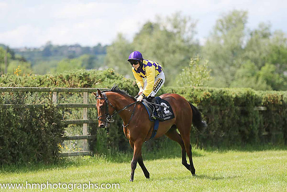 02nd Reckless Endeavour ( 2 , purple and yellow diamonds ) and C.T. Keane - Trainer : G.M.Lyons - Owner : Vincent Gaul