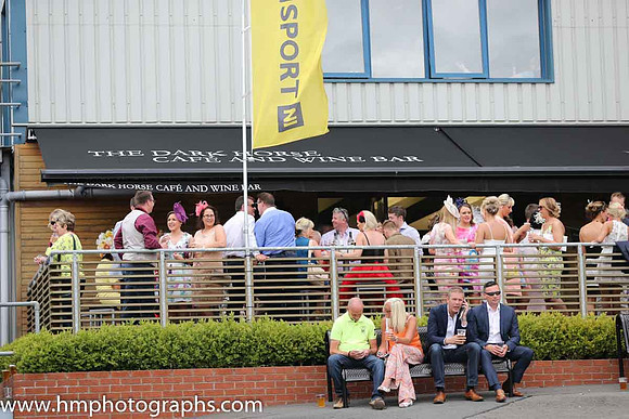 The Dark Horse Cafe and Wine Bar at Down Royal on Ullster Derby Day