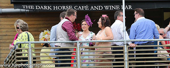 The Dark Horse Cafe and Wine Bar at Down Royal on Ullster Derby Day