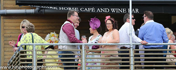 The Dark Horse Cafe and Wine Bar at Down Royal on Ullster Derby Day