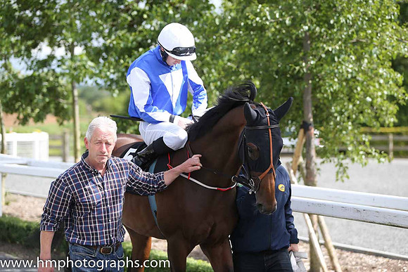 06th Hurricane Cass ( 5 , royal blue, white inverted triangle ) and W.J. Lee - Trainer : T. Stack - Owner : JSC Kasandros Grupe