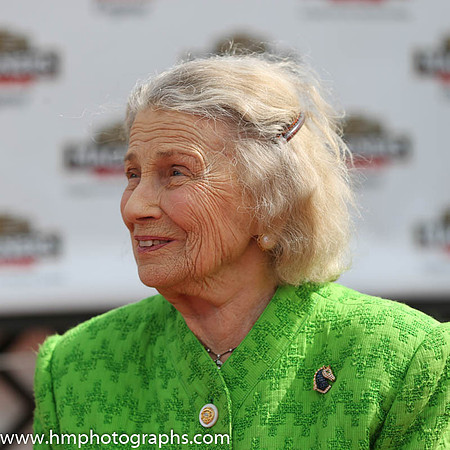 Mrs M V O'Brien at Down Royal on Derby Day