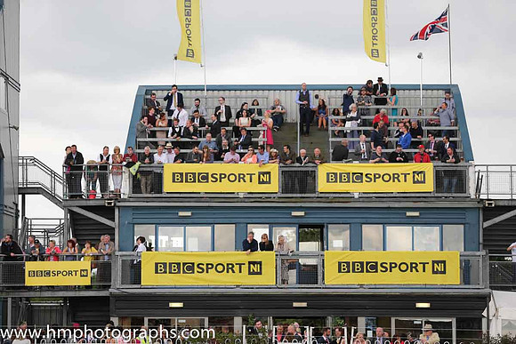 Governer's Stand at Down royal on Ulster Derby Day