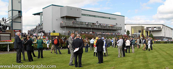 Parade Ring at Ulster Derby Day at Down Roya