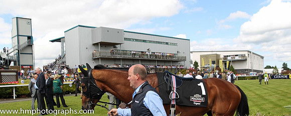 Parade Ring at Ulster Derby Day at Down Roya