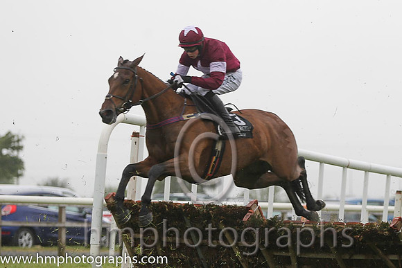 02nd Devils Bride ( 3 , maroon, white star ) and B.J. Cooper - Trainer : W.P. Mullins - Owner : Gigginstown House Stud