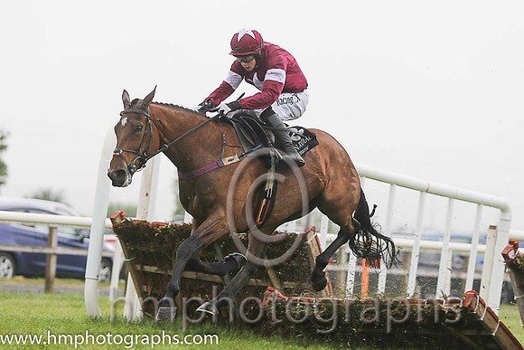 02nd Devils Bride ( 3 , maroon, white star ) and B.J. Cooper - Trainer : W.P. Mullins - Owner : Gigginstown House Stud