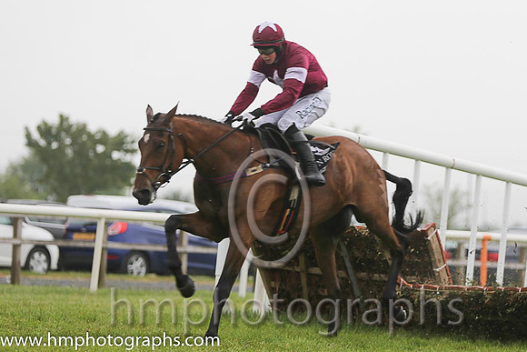 02nd Devils Bride ( 3 , maroon, white star ) and B.J. Cooper - Trainer : W.P. Mullins - Owner : Gigginstown House Stud
