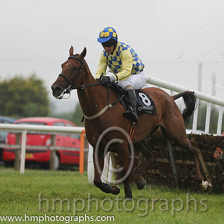 10th Colourful Hawk ( 8 , royal blue and yellow check ) and T.P. Treacy - Trainer : H. Smyth - Owner : H. Smyth