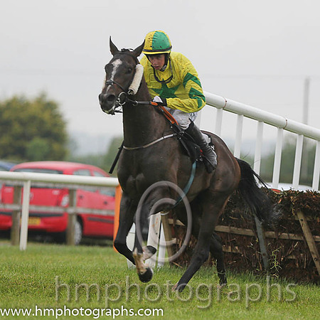 14th Harry's Summer (USA) ( 14 , yellow, emerald green star ) and B.J. Cooper - Trainer : Gordon Elliott - Owner : Sean F. Gallagher