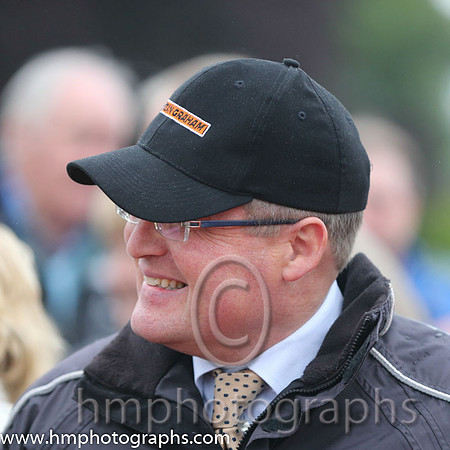 Brian Graham of Sean Graham Bookmakers, sponsors of the Handicap Hurdle at Down Royal