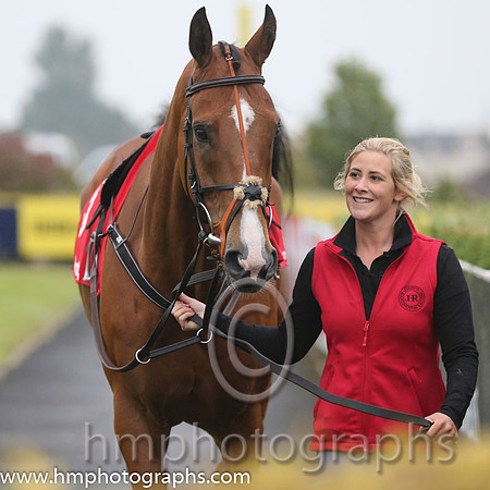 04th Mr Fiftyone ( 5 , purple, black star ) and R.M. Power - Trainer : Mrs John Harrington - Owner : David Bobbett