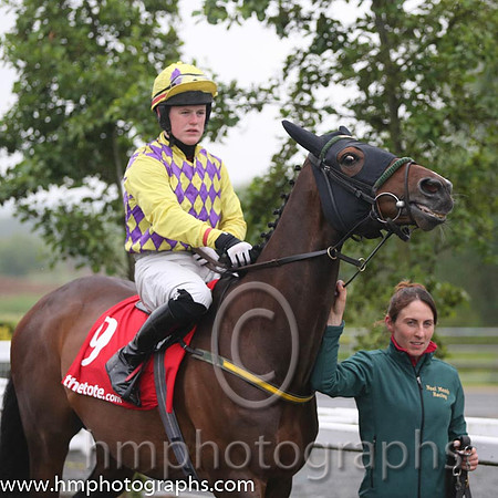 03rd Protaras (USA) ( 9 , yellow and purple diamonds ) and L.P. Dempsey (3) - Trainer : Noel Meade - Owner : Mrs.Maureen Hunt