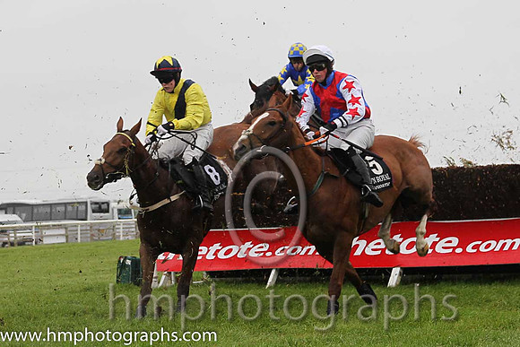 08th F Mister Red (FR) ( 8 , yellow, dark blue sash ) and L.P. Dempsey (3) - Trainer : Alan Fleming - Owner : Barry Connell