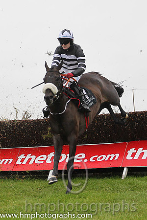 03rd Swantykay ( 7 , white and black hoops ) and K.C. Sexton - Trainer : Gordon Elliott - Owner : Paul Holden