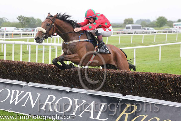 01st Bellgrove ( 1 , red, emerald green spots ) and S.W. Flanagan - Trainer : P.M. Cloke - Owner : M.Sawers