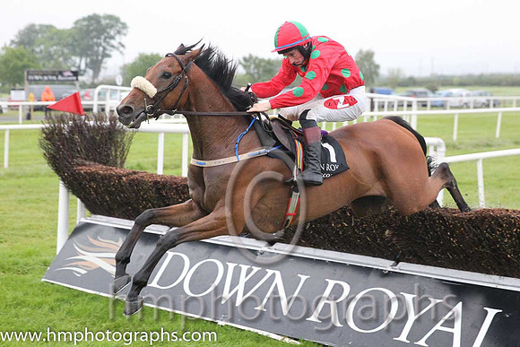 01st Bellgrove ( 1 , red, emerald green spots ) and S.W. Flanagan - Trainer : P.M. Cloke - Owner : M.Sawers