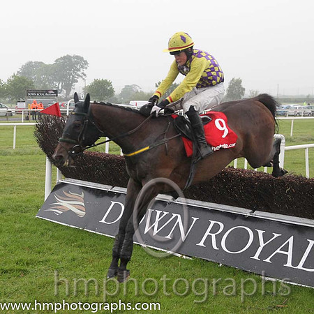 03rd Protaras (USA) ( 9 , yellow and purple diamonds ) and L.P. Dempsey (3) - Trainer : Noel Meade - Owner : Mrs.Maureen Hunt