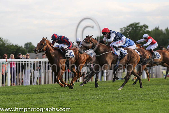 2nd No 4 Tamayuz Star (IRE) (6) - Jockey: T P Queally - Trainer: G G Margarson - Colours: blue, red epaulettes