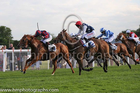 2nd No 4 Tamayuz Star (IRE) (6) - Jockey: T P Queally - Trainer: G G Margarson - Colours: blue, red epaulettes