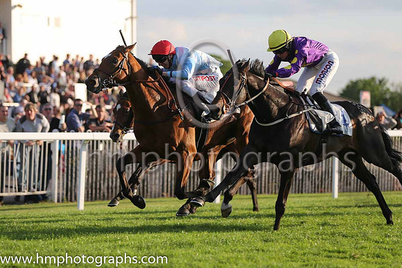 2nd No 4 Highland Duke (IRE) (1) - Jockey: Megan Nicholls (7) - Trainer: C G Cox - Colours: purple, yellow star