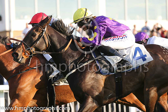 2nd No 4 Highland Duke (IRE) (1) - Jockey: Megan Nicholls (7) - Trainer: C G Cox - Colours: opurple, yellow star