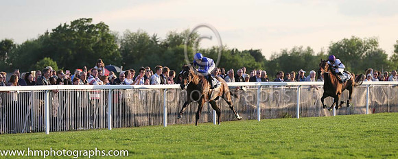 1st No 2 Think Ahead (8) - Jockey: James Doyle - Trainer: S bin Suroor - Colours: blue