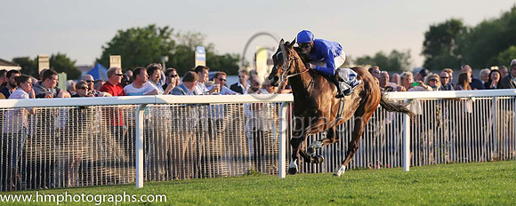 1st No 2 Think Ahead (8) - Jockey: James Doyle - Trainer: S bin Suroor - Colours: blue