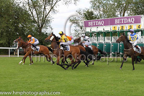 8th No 5 Bridge That Gap (8) - Jockey: Rhiain Ingram (7) - Trainer: R Ingram - Colours: yellow