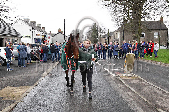 Balnaslow parading in Parkgate with groom Sophie Bell - FT8E3430