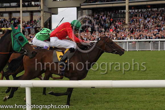 1st - 3 Colour Blue - Trainer: W McCreery - Jockey: CR King - Owner: Garrett J Freyne - Colors: red, yellow seams