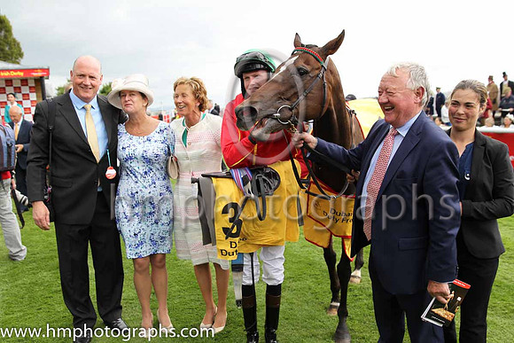 1st - 3 Colour Blue - Trainer: W McCreery - Jockey: CR King - Owner: Garrett J Freyne - Colors: red, yellow seams