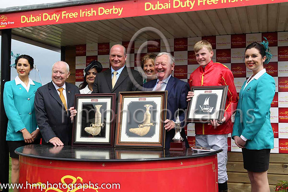 1st - 3 Colour Blue - Trainer: W McCreery - Jockey: CR King - Owner: Garrett J Freyne - Colors: red, yellow seams