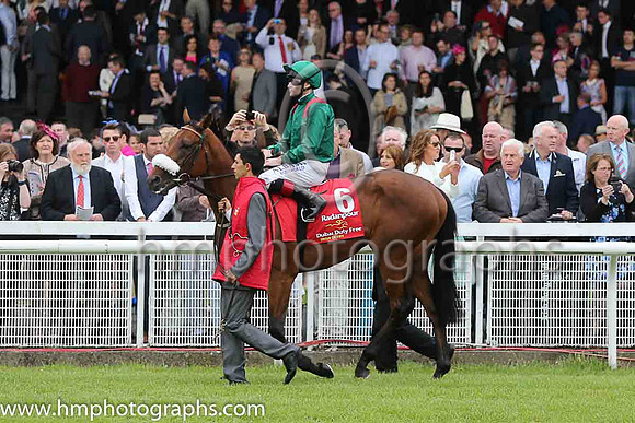 8th - 6 Radanpour - Trainer: D K Weld - Jockey: PJ Smullen - Owner: HHAga Khan - Colors: green, red epaulettes