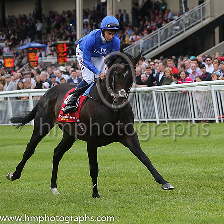 1st - 4 Jack Hobbs (GB) - Trainer: John Gosden (in GB) - Jockey: W Buick - Owner: Godolphin  Partners - Colors: royal blue