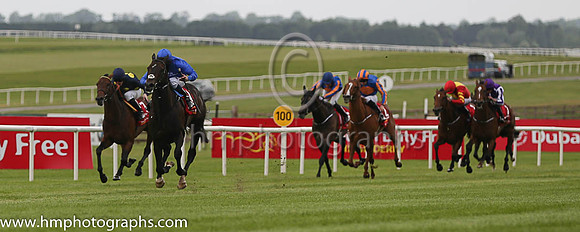 1st - 4 Jack Hobbs (GB) - Trainer: John Gosden (in GB) - Jockey: W Buick - Owner: Godolphin  Partners - Colors: royal blue
