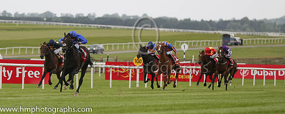 1st - 4 Jack Hobbs (GB) - Trainer: John Gosden (in GB) - Jockey: W Buick - Owner: Godolphin  Partners - Colors: royal blue