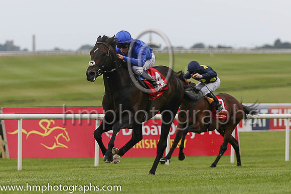 1st - 4 Jack Hobbs (GB) - Trainer: John Gosden (in GB) - Jockey: W Buick - Owner: Godolphin  Partners - Colors: royal blue